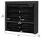 Organizer Space Saving Shoes Tower with Dustproof Cover Closet, 6 Tiers Double Row, Free Standing Zimtown 36 Pairs Shoe Rack Shoe Shelf Shoe Storage Cabinet Organizer